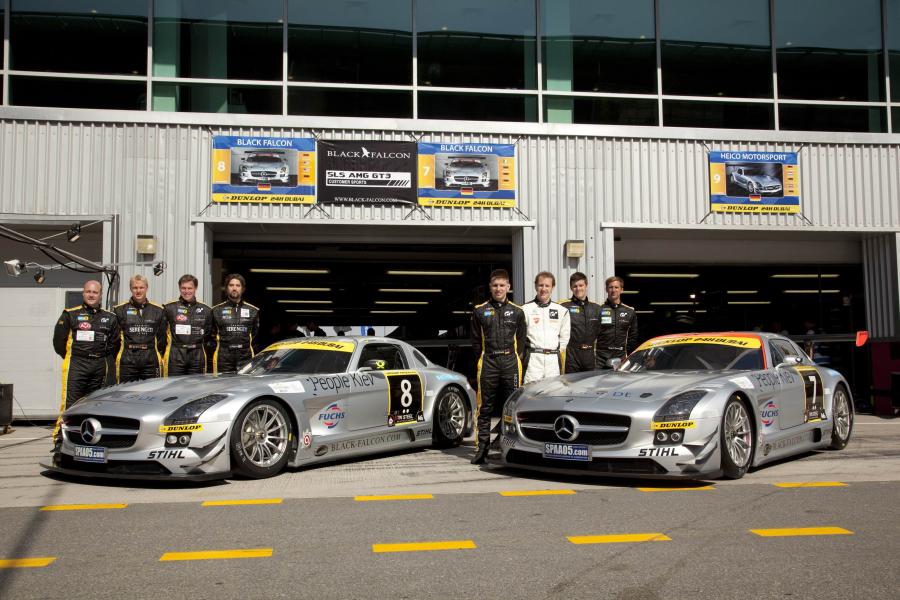  Mercedes-Benz SLS AMG GT3 24h Dubai 2011 года  (фото 4 из 20)